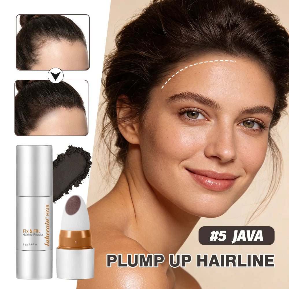 Waterproof Hairline & Root Concealer Pen – Instant Grey Coverage with Easy Blend Powder Stick for Normal Hair Beauty World Shop