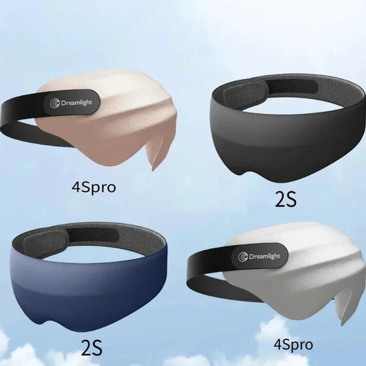New Dreamlight 4S Pro Eye Mask Sleep 3D Stereoscopic Sleep Aid for Men Women Adult Adjustable Portable Full Blackout Eye Mask Beauty World Shop