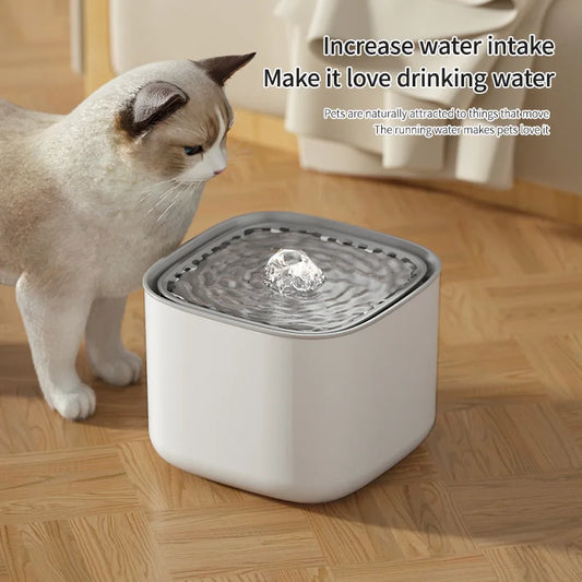 3L Cat Water Fountain Auto Recirculate Filter Large Capacity Filtring Cats Water Drinker USB Electric Mute Cats Water Dispenser Beauty World Shop