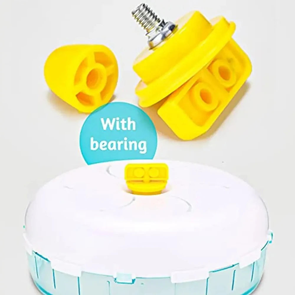 Hamster Wheel Running Disc Toy Sport Running Silent Transparent Small Pet Rotatory Jogging Wheel Toys Pet Hamster Cage Supplies Beauty World Shop