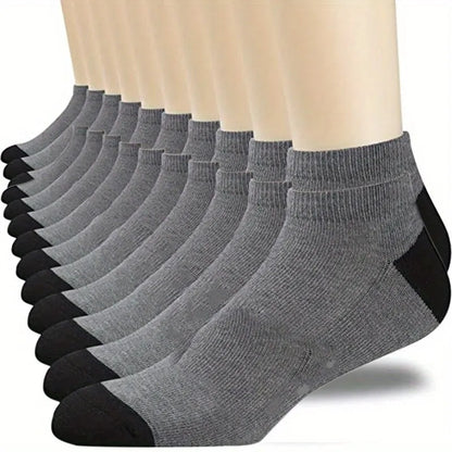 1pairs Men's Fashion Cotton Breathable Comfortable Ankle Socks, Men's Summer Socks Beauty World Shop
