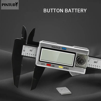 1PC Plastic Vernier Caliper Digital Display Caliper Mini Text Play Caliper Student Vernier Ruler 0 to 150mm Measuring Tool Beauty World Shop