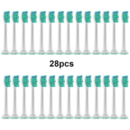 4-32pcs  Replacement Toothbrush Heads Compatible with Philips Sonicare Electric Brush Head 1100 2100 4100 4300 5100 5300 6100 Beauty World Shop