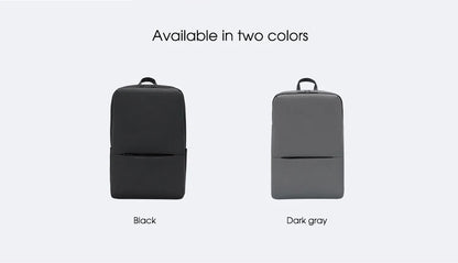 Xiaomi Classic Business Backpack 2 Fashion Laptop Bag for Men and Women Travel Large Capacity Backpack Beauty World Shop