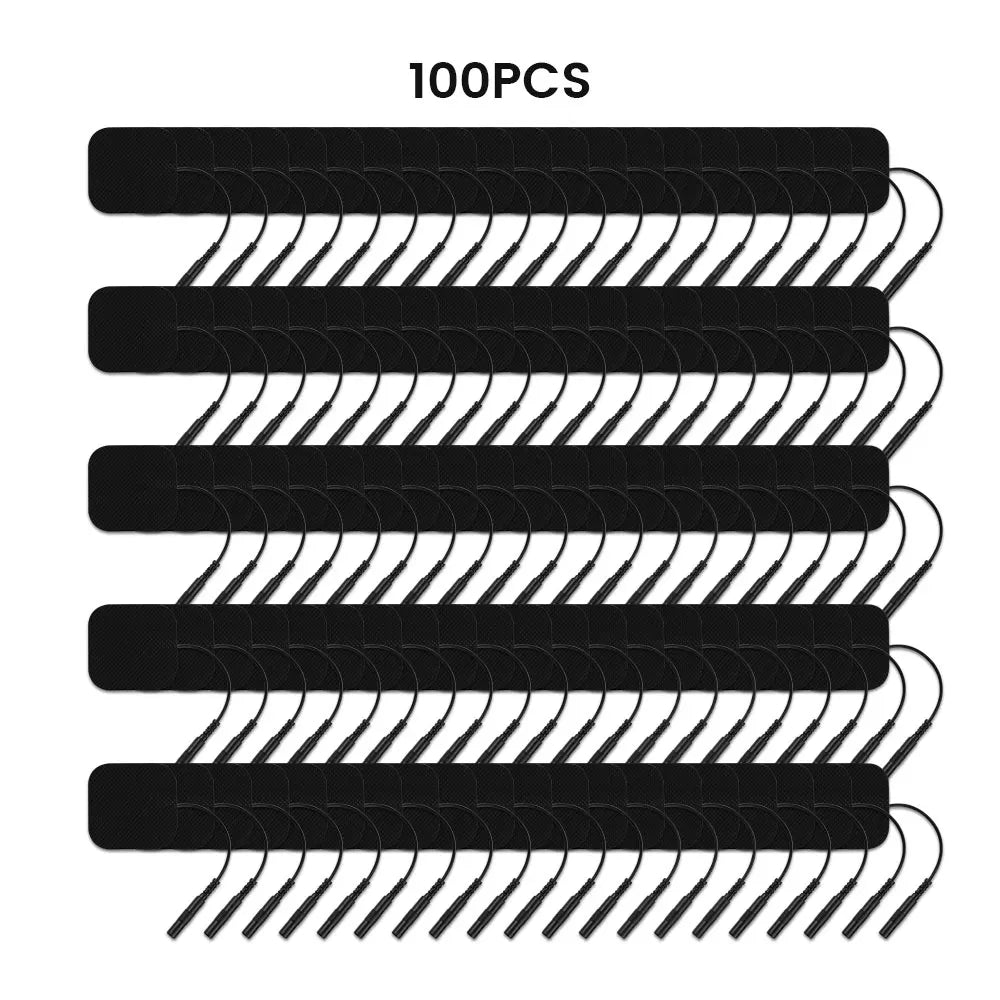 4x4cm 5x5cm Self Adhesive Electrodes Pads EMS Tens Massager Patch Nerve Muscle Stimulator Physiotherapy Therapy Body Massager Beauty World Shop