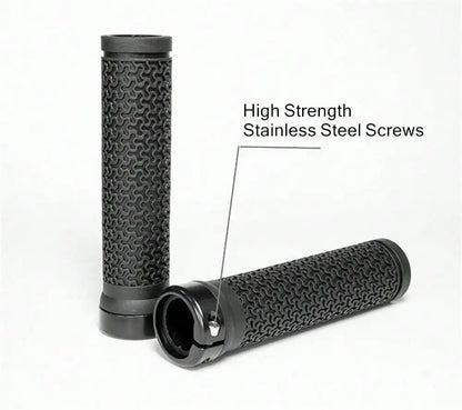 BKPTX Bicycle Handle Bar Grips MTB Mountain Bike Soft Single-sided Locking Handlebar Cover Plug Rubber Non-slip Cycling Grip Beauty World Shop