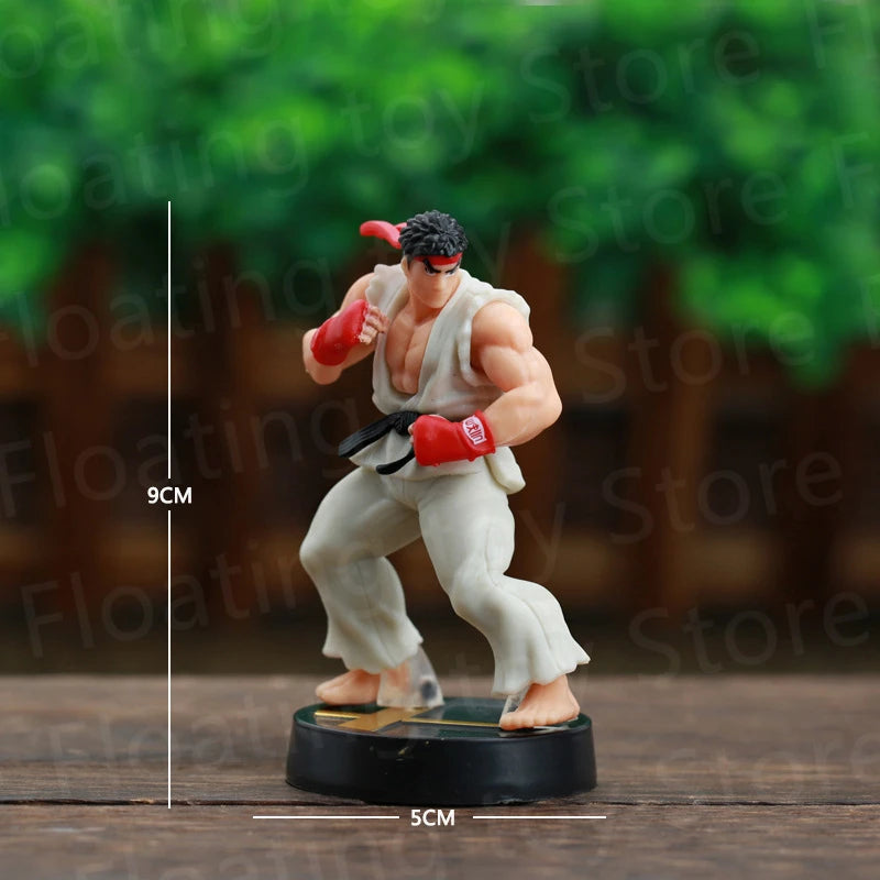 Anime Street Fighter Fighting Game Action Figure Ken Masters Hoshi Ryu PVC Kawaii Toys Dolls Room Decor Birthday Gift For Boys Beauty World Shop