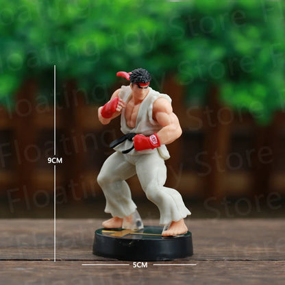 Anime Street Fighter Fighting Game Action Figure Ken Masters Hoshi Ryu PVC Kawaii Toys Dolls Room Decor Birthday Gift For Boys Beauty World Shop