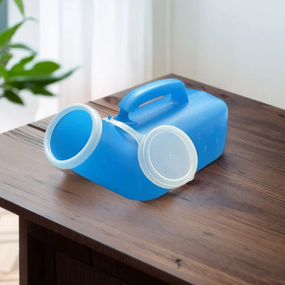 1200ml Urinals for Men Spill Proof Portable Urinal Plastic Urine Bottle with Lid for Car Elderly and Incontinence Beauty World Shop