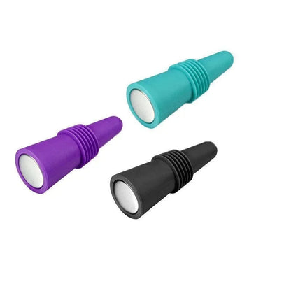 1PC Silicone Wine and Beverage Bottle Cap Set Leak Proof Champagne Bottles Sealer Stoppers Wine Cork Saver Stopper Reusable Beauty World Shop