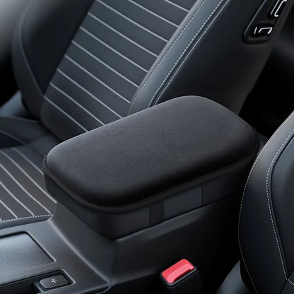 Car Armrest Pad, Plush Heightening Pad for Central Console, 1pc, for Vehicles, for Car Interior, Armrest Cover Beauty World Shop
