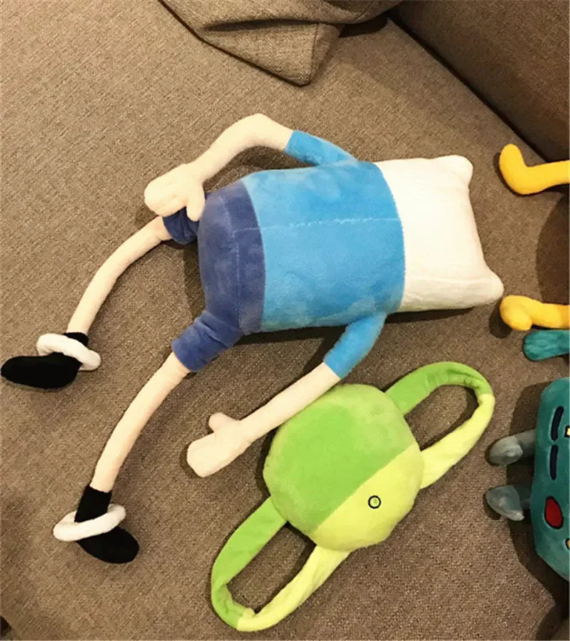 28-42cm Finn Jake BMO Soft Stuffed Animal Dolls Creative Adventure Time Plush Toys Cartoon Stuffed Dolls Kids Gifts Beauty World Shop