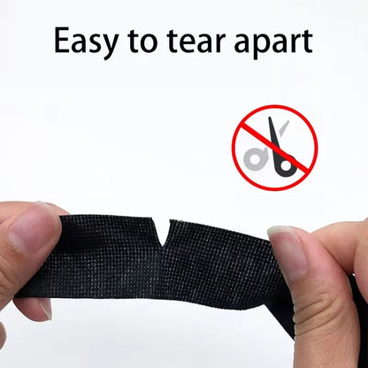 15 Meter Heat-resistant Flame Retardant Tape Coroplast Adhesive Cloth Tape For Car Cable Harness Wiring Loom Protection Beauty World Shop