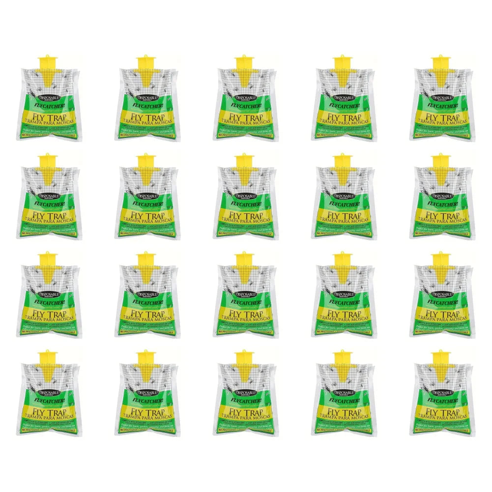 1-30Pcs Hanging Fly Trap Disposable Fly Catcher Bag Mosquito Trap Catcher Fly Wasp Insect Bug Killer Flies Trap for Outdoor Beauty World Shop