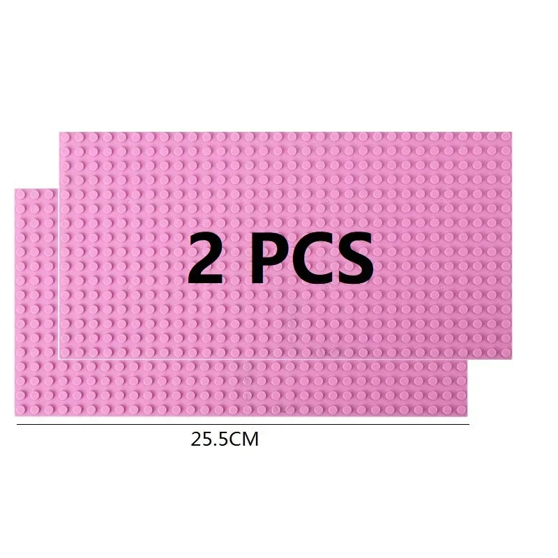 2Pcs Base Plate 32*32 32*16 Studs Classic Figures Building Blocks Plates Bricks Baseplate Blocks Children Toys For Kid Gifts Beauty World Shop