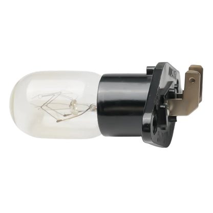 2A 250V 20W Microwave Oven Bulb Refrigerator Lighting Bulb Base Design With Holder Replacement Universal Beauty World Shop