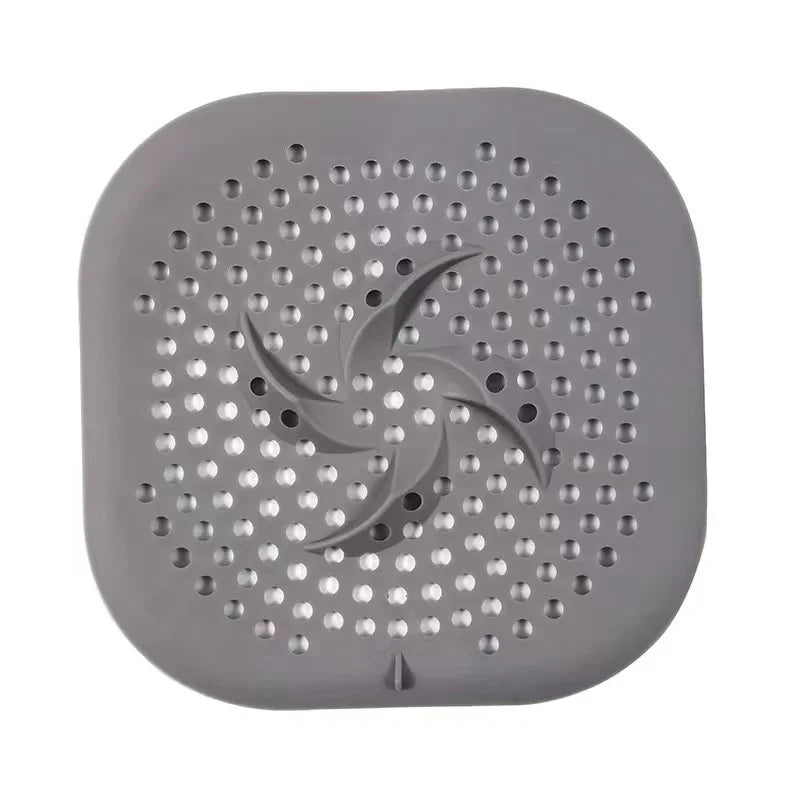 Shower Drain Hair Catcher Drain Cover Bathroom Tub with Suction Cup 5.9 Inches Silicone Sink Strainer Suit for Bathtub, Kitchen Beauty Trend Shop