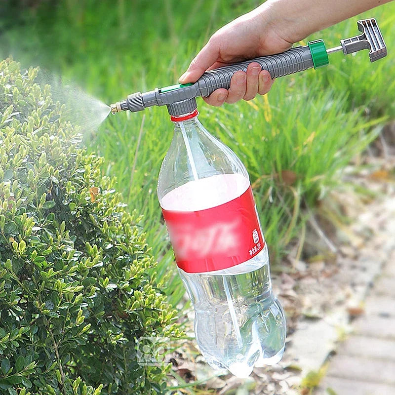 Adjustable Drinking Bottle Sprayer Watering Nozzle Sprinkler Pressure Fogging Nozzle Gardening Tools Beauty World Shop