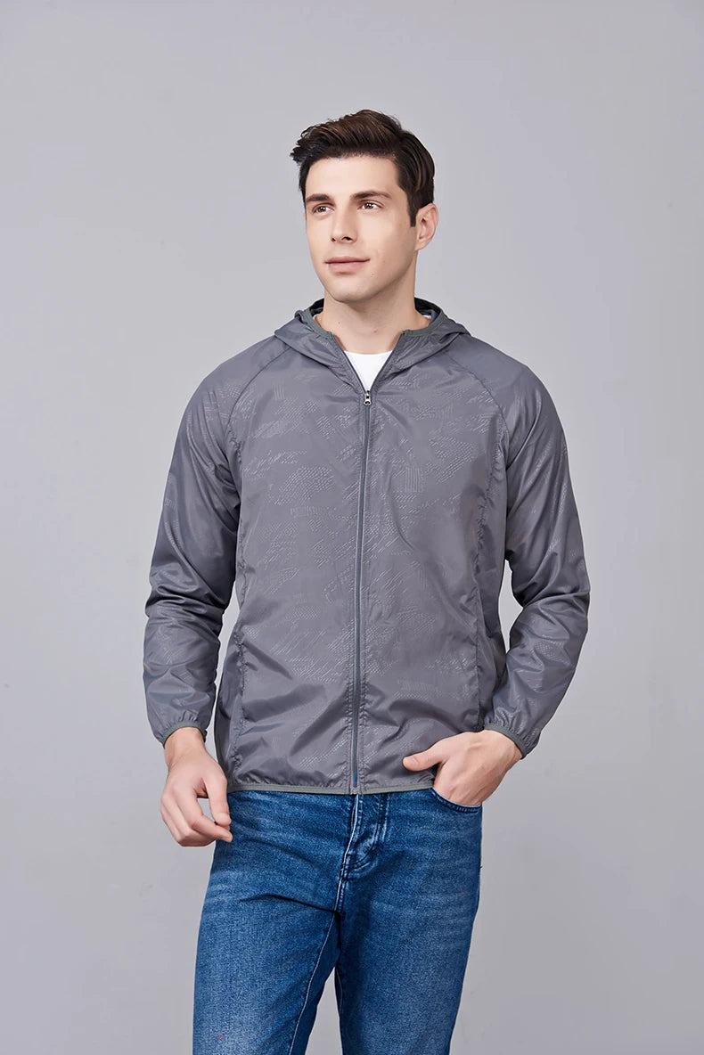LNGXO Unisex Hiking Jacket Men Women Waterproof Quick Dry Camping Windbreaker Trekking Fishing Rain Coat Outdoor Anti UV Clothes Beauty World Shop