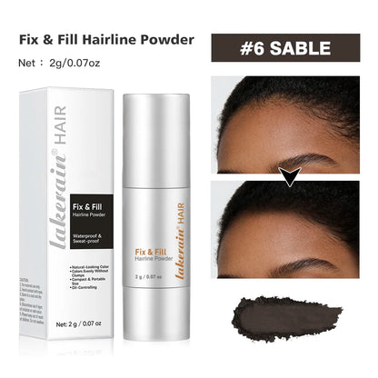 Waterproof Hairline & Root Concealer Pen – Instant Grey Coverage with Easy Blend Powder Stick for Normal Hair Beauty World Shop
