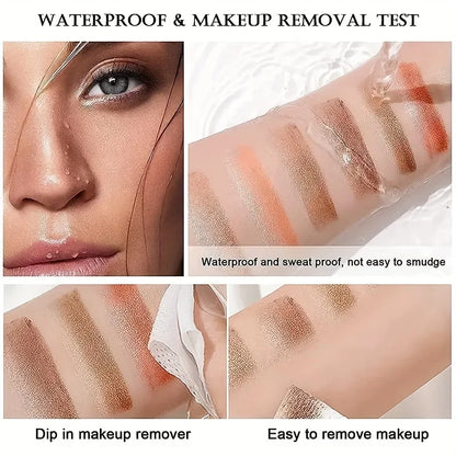 Two Color Gradient Eye Shadow Stick Three Dimensional Natural  Without Taking Off Makeup Beauty Trend Shop