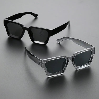 1/2 PC S Classic Fashion Square Plastic Frame Women Sunglasses For Men Daily Life Shades Eyewear Accessories. Beauty World Shop