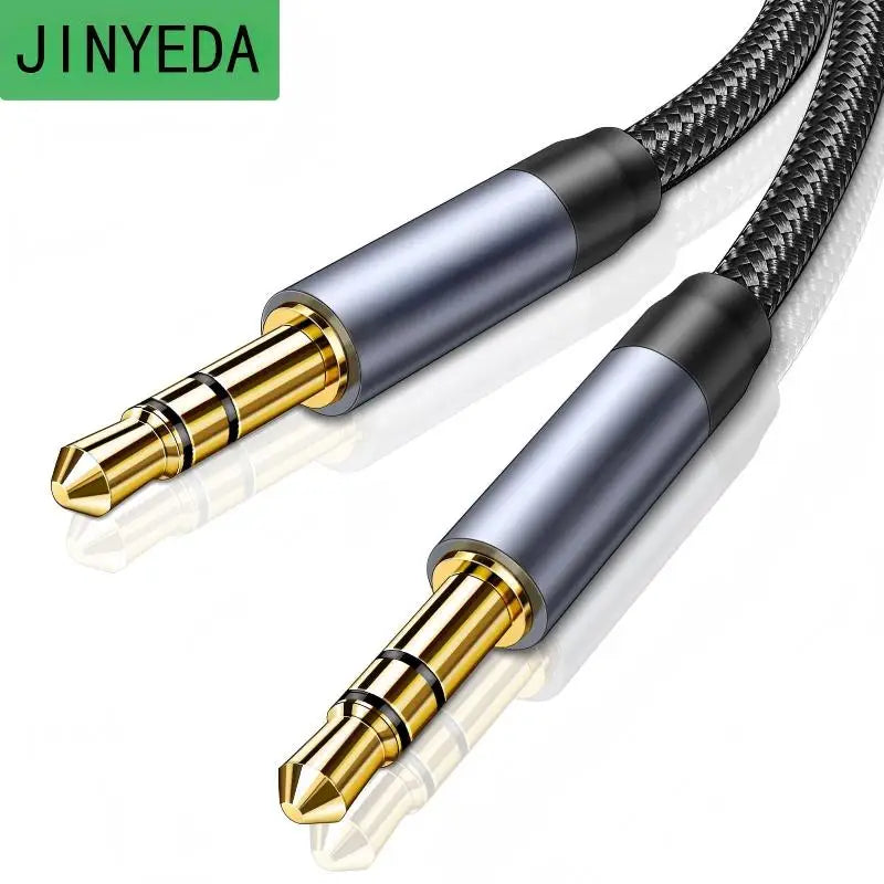 Audio Cable 3.5 mm Jack Male to Male Aux Cable For Phone Headphone Car MP3 Speaker Computer 3.5mm Jack Aux Wire Cord 3M Beauty World Shop