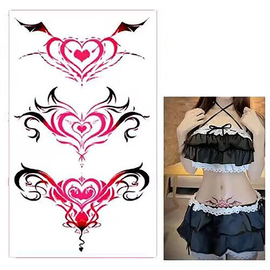 Tattoo Sex Waterproof Temporary Tattoo Wing Tattoo On Leg Arm Back Tattoos Sex Flash Tattoo Stick Fake Tattoos For Men Women Beauty World Shop