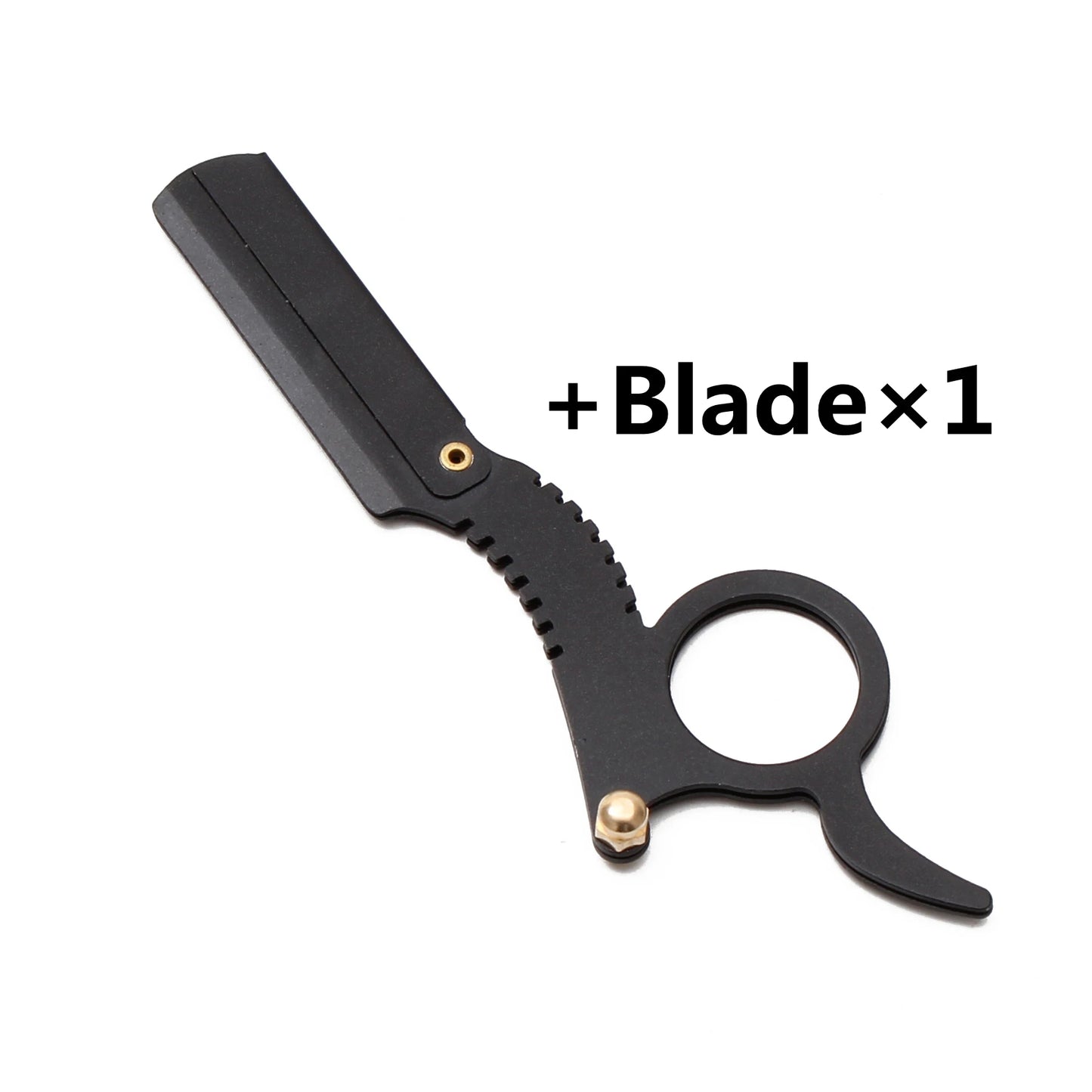 12.7cm 1Pcs Men Straight Barber Edge Steel Folding Shaving Knife Hair Removal Tools Shaving Razor With Blade Body Razors 6111# Beauty World Shop