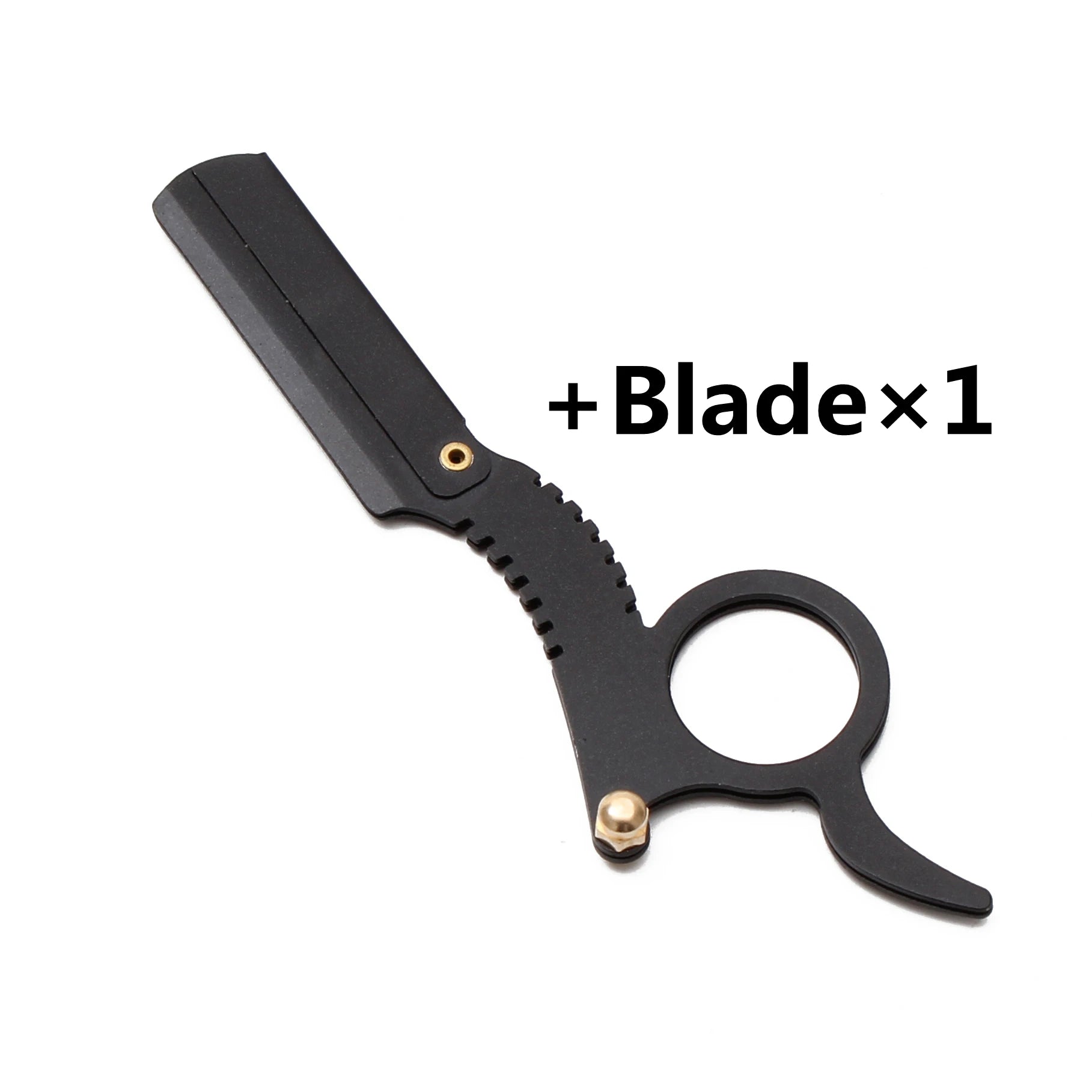 12.7cm 1Pcs Men Straight Barber Edge Steel Folding Shaving Knife Hair Removal Tools Shaving Razor With Blade Body Razors 6111# Beauty World Shop