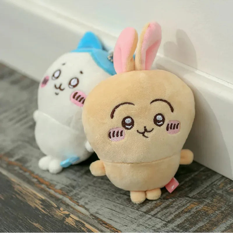 Chiikawa Keychain Cute Cartoon Plush Keychain Usagi Backpack Charm Anime Character Pendant Birthday Gift Game Prize Beauty World Shop