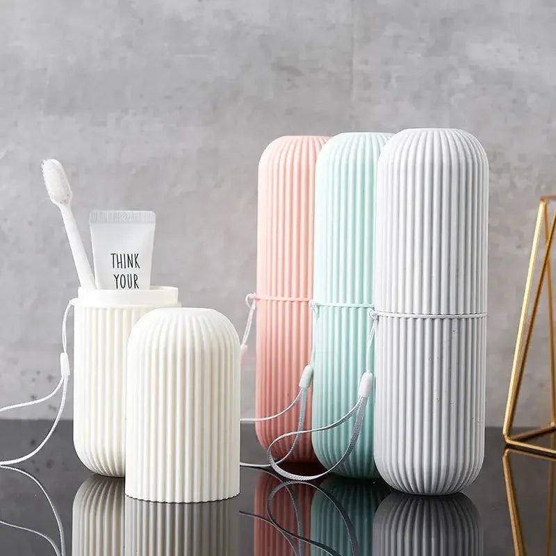 Portable Toothpaste Toothbrush Protect Holder Case Travel Camping Storage Box Protect Toothbrush Toothpaste from Dirt and Damage Beauty World Shop