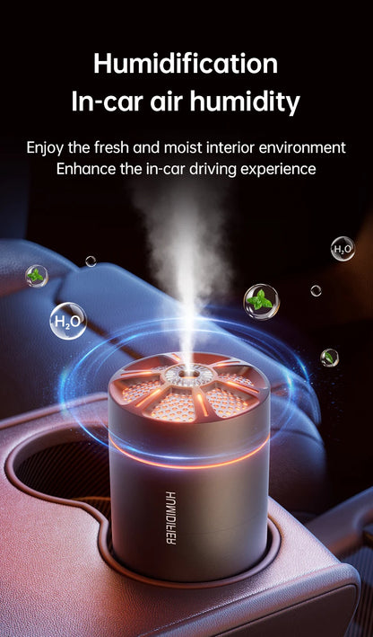 180ML mini air humidifier aromatherapy diffuser essential oil aromatherapy spray household bedroom car mounted mute humidifier Beauty World Shop