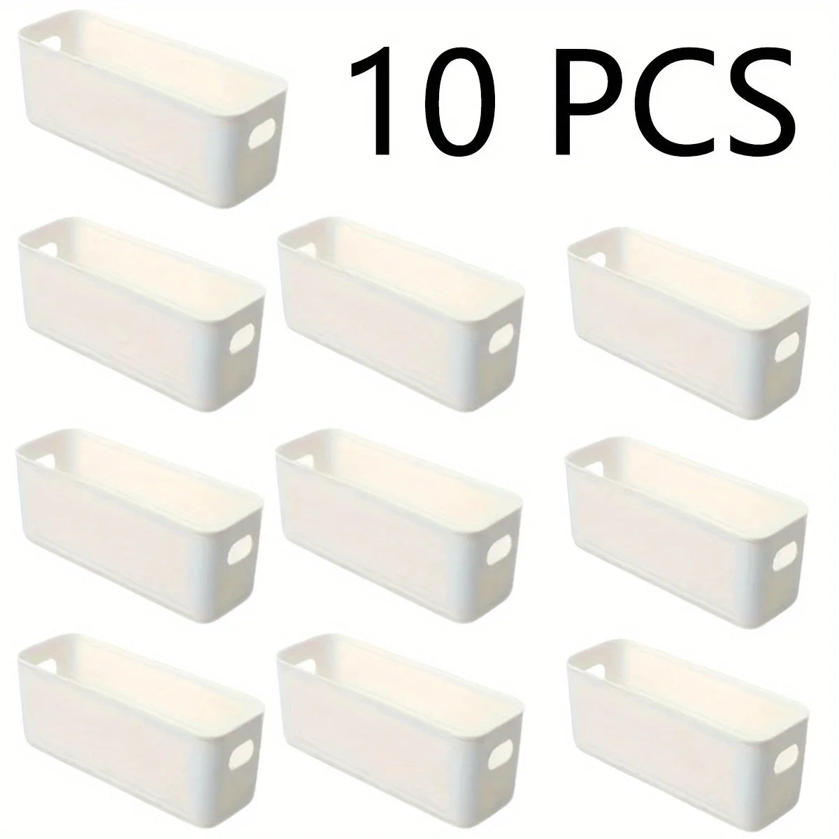10pcs multifunctional storage box durable large-capacity desktop storage box underwear storage suitable for sundries storage Beauty World Shop