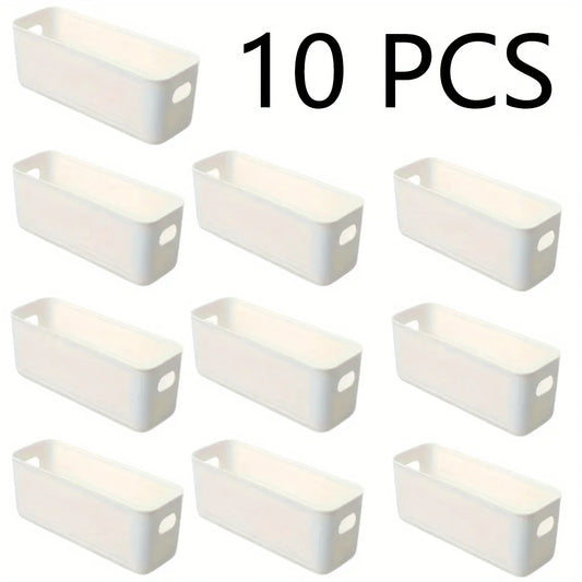 10pcs multifunctional storage box durable large-capacity desktop storage box underwear storage suitable for sundries storage Beauty World Shop