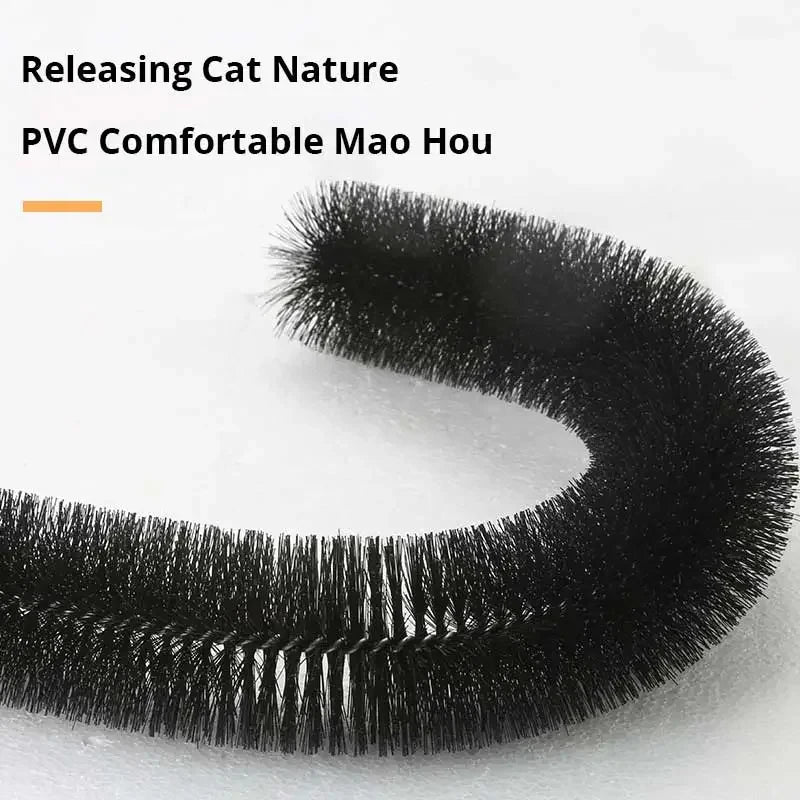 Cat Toy Arch Self Groome Pamper Feline with A Massage Grooming Rubbing Brush with Scratching Pad Toy for Cats Interactive Toys Beauty World Shop