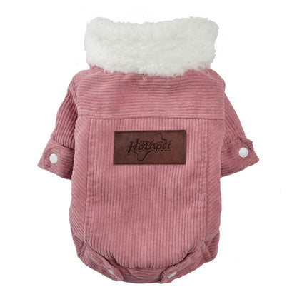 Dog Clothes Autumn Winter Puppy Pet Dog Coat Jacket For Small Medium Dogs Thicken Warm Chihuahua Yorkies Clothes Pets Clothing