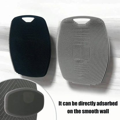 1pc Soft Silicone Body Cleansing Brush For Exfoliation Convenient Practical Easy To Clean Pamper Yourself Silicone Bath Brush Beauty World Shop
