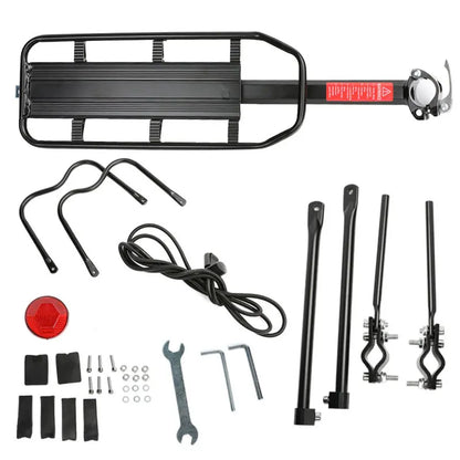 Mountain Bike Carrier With Reflective Plate Riding Equipment Quick Disassembly Aluminum Alloy Bicycle Rear Shelf Bicycle Parts Beauty World Shop