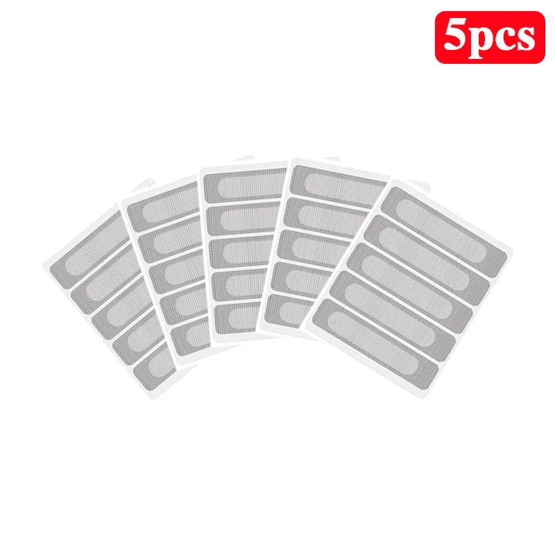 1/5/10 pcs Window Screen Patch Exhaust Grille Window Door Drainage Hole Anti-mosquito Paste Mesh Screen Invisible Repair Subsidy Beauty World Shop