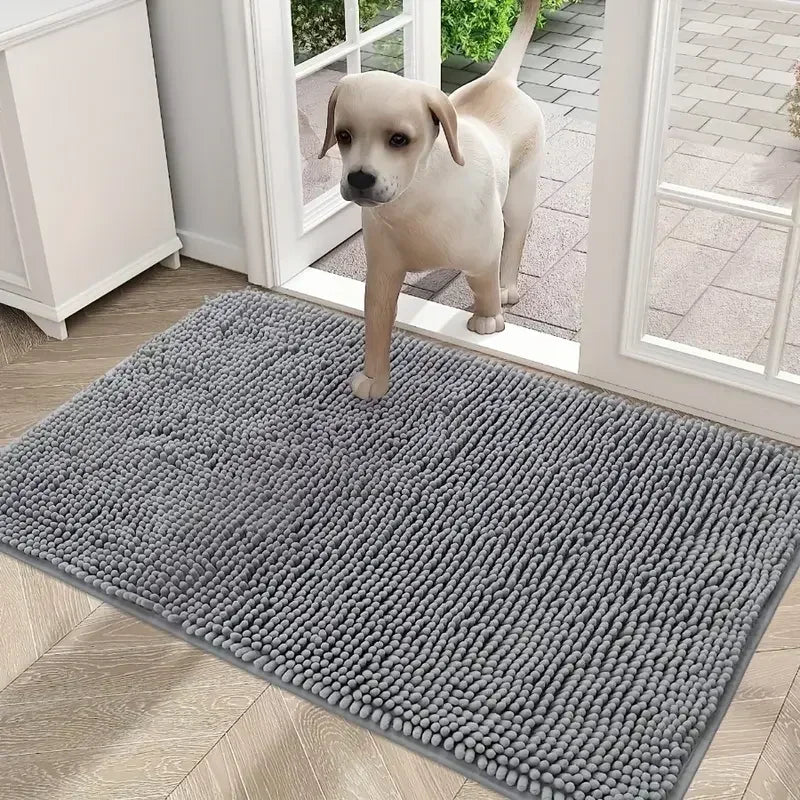 Dog Doormats for Muddy Paws Absorbent Non-slip Washable Mat Anti-slip Quick-drying Microfiber Mud Mat Pet Accessories Beauty World Shop
