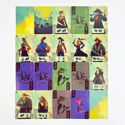 SAIL Board Game English Version with German Style Cards Two Player Cooperation Party Night Game Set Beauty World Shop