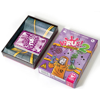 Virus! - Juego de cartas - El Juego mas contagioso. Edicion Española. +8 años VIRUS! 2 Evolution (Expansión) - Juego de cartas ( Beauty World Shop