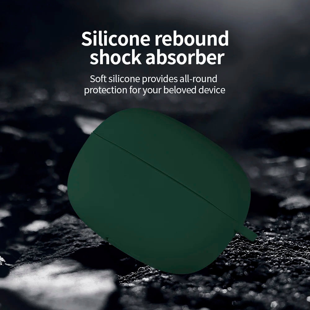 Soft Silicone Case for Redmi Buds 6 Pro 6Pro Cases Wireless Earphone Cases For Xiaomi Redmi Buds6 Pro Covers with Hook Accessory