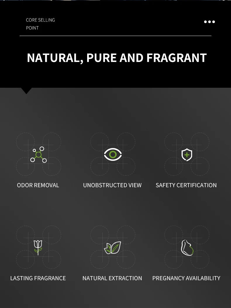Perfume Car perfume, a car fragrance used for car interior accessories, a long-term car air freshener, keep charming and fresh Beauty World Shop