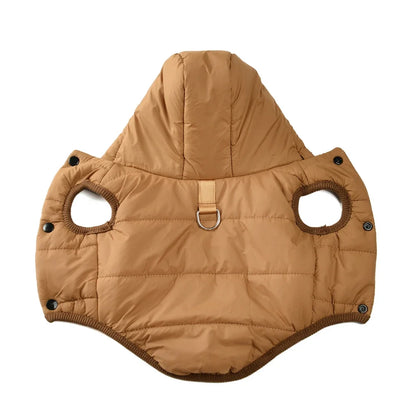 Fleece Warm Pet Clothes For Small Medium Dogs Pet Jacket Thicken Pets Coat For Winter Waterproof Outdoor Puppy Costume Pug Parka