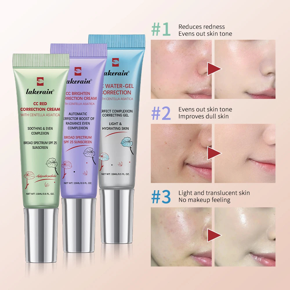 CC Cream erborian Centella Change Color Moisture Cream Makeup Foundation Full Coverage Magic Foundation Covering Korean Makeup Beauty World Shop