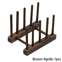 Brown-4grids-1pcs