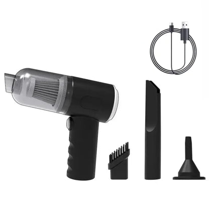 9000Pa Wireless Car Vacuum Cleaner USB Charging 1200mAh Portable Cleaning Appliance Mini Wet and Dry Vacuum Cleaner Household Beauty World Shop