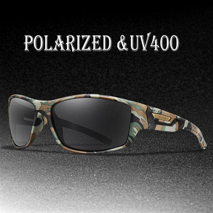 LOISRUBY Polarized Fishing Sunglasses Men Camouflage Driving Outdoor Sports Cycling Running Goggles UV400 Tackle Eyewear Beauty World Shop